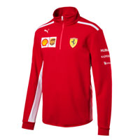 Men's Ferrari Team Half Zip Fleece
